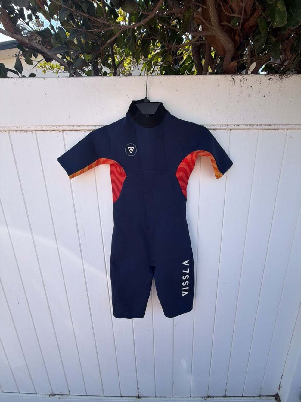 Vissla Youth 7 Seas Shredder 2-2 Back Zip Spring Wetsuit Youth Size 12